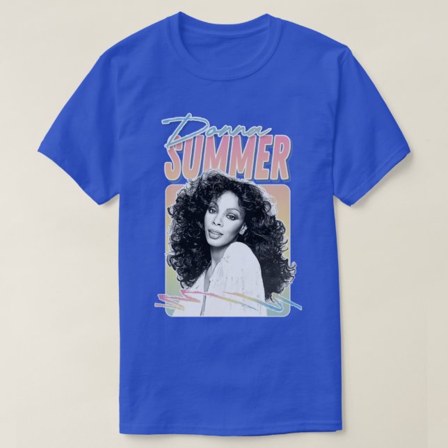 Camiseta Donna Summer Retro Style Fan Art Design 9 (Frente do Design)