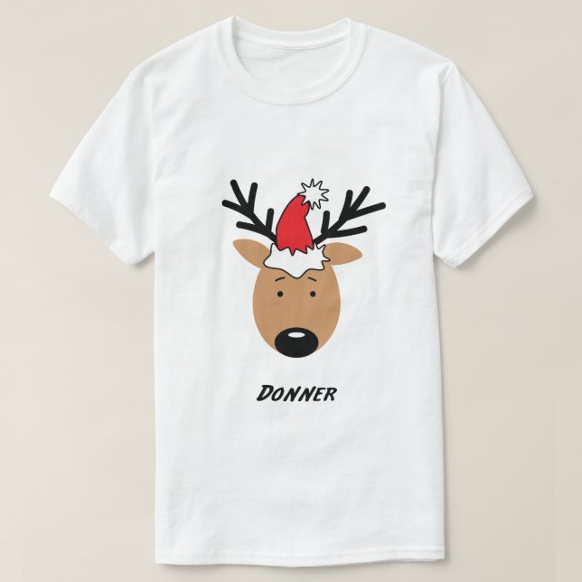 Camiseta Donner Reindeer (Frente do Design)