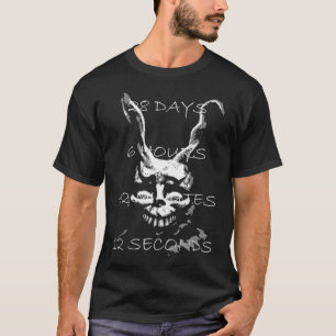 Camiseta Donnie Darko Movie 28 Dias 6 Horas 42 Minutos E