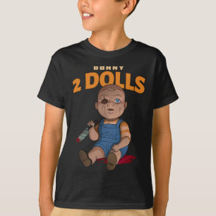 Camiseta Donny 2 Dolls Boneca Anti-trump Cruel (halloween)