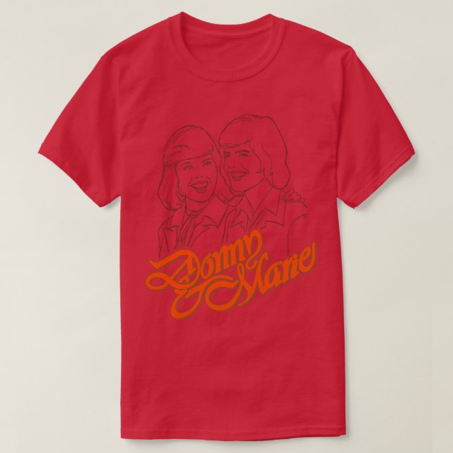 Camiseta Donny e Marie (Frente do Design)