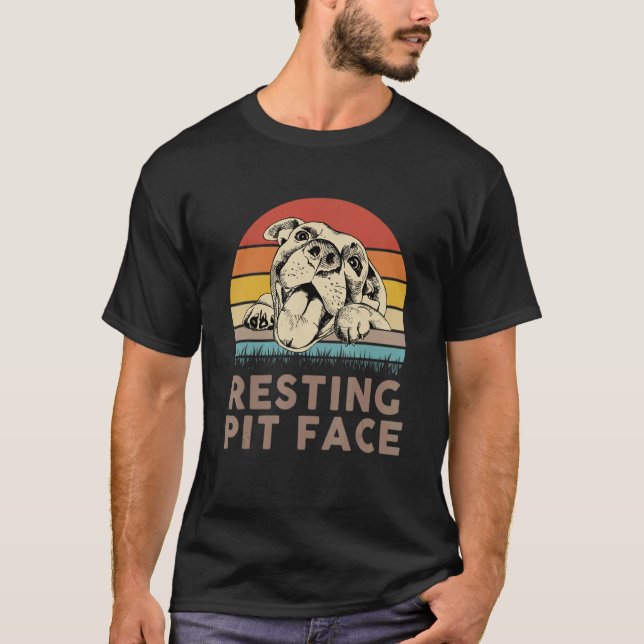 Camiseta Dono Clássico do Cachorro e Pittie (Frente)