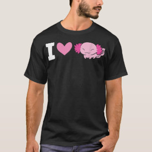 Camiseta Dono da Aolotl Pet Aolotl I Love Aolotls 