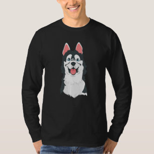 Camiseta Dono da Raça Canina Husky Siberiano