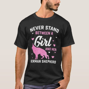 Camiseta Dono de animais de estimação de German shepherd de