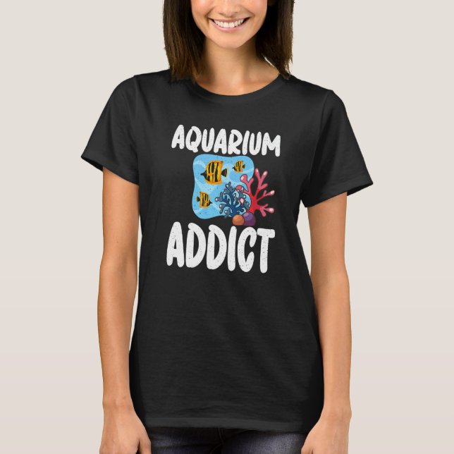 Camiseta Dono de Aquário Viciado Premium (Frente)