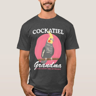 Camiseta Dono de aves da Cockatiel, vovó da Cockatiels
