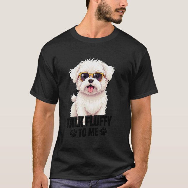 Camiseta Dono de Cachorro Amante de Cachorrinho Conversar A (Frente)