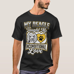 Camiseta Dono de cachorro Beagle Amor Incondicional