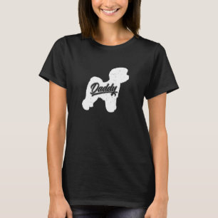 Camiseta Dono de Cachorro Bichon Frise Papai Pais do 