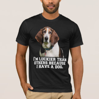 Camiseta Dono de Cachorro de Cachorro Basset Eu sou mais so