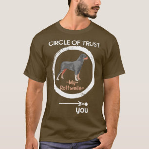 Camiseta Dono de Cachorro Engraçado Dift Pet Rottweiler