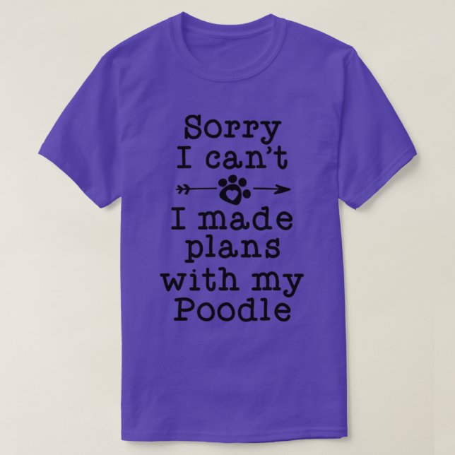 Camiseta Dono De Cachorro Engraçado Oferece Perdão Não Pode (Frente do Design)