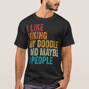 Camiseta Dono de Cachorro Goldendoodle Vintage Amantes de C