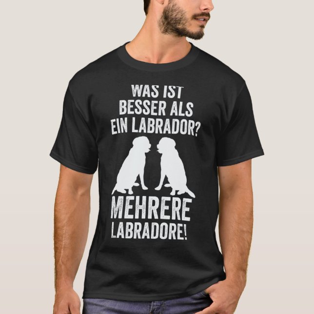 Camiseta Dono de Cachorro Labrador Retriever (Frente)