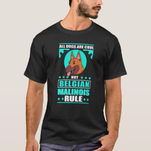 Camiseta Dono de Cachorro Malinois, Malinois, 1
