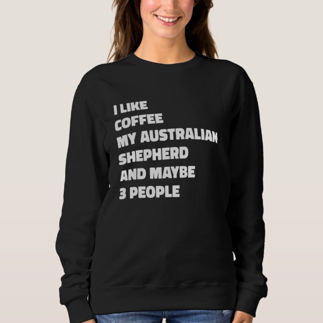 Camiseta Dono de Cachorro Pastor Australiano Café Piada Eng (Frente)