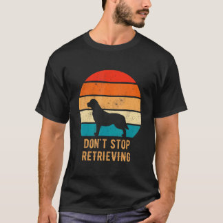 Camiseta Dono de Cachorro Retriever Dourado