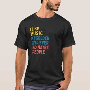 Camiseta Dono de Cachorro Retriever Dourado Música   Ditado