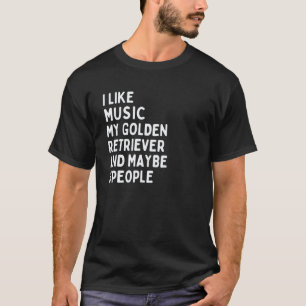 Camiseta Dono de Cachorro Retriever Dourado Música Dito 1