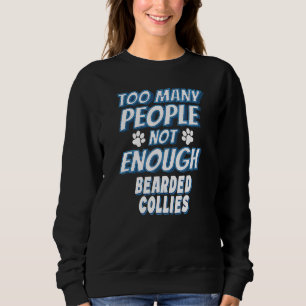 Camiseta Dono de Cão da Raça Collie Barbudo Cão