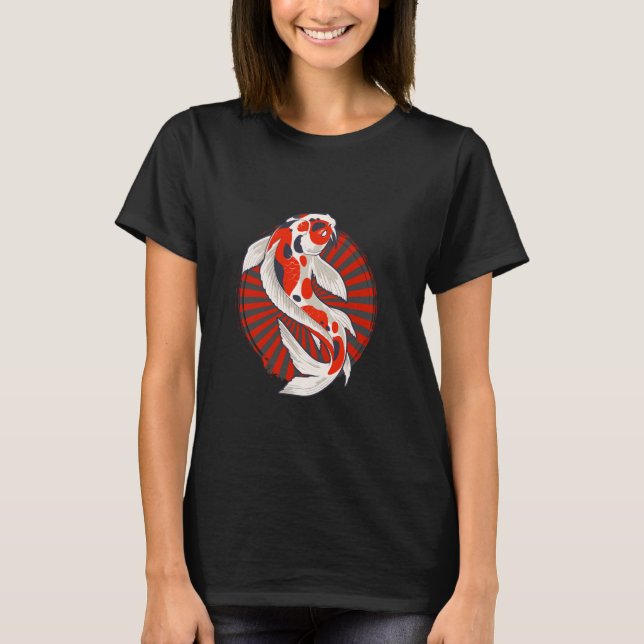 Camiseta Dono de Carpa Koi Peixe Japonês (Frente)