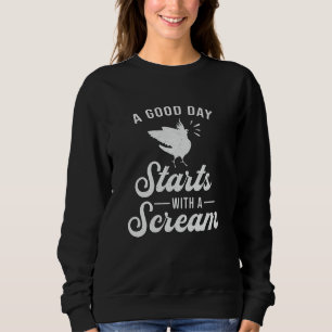 Camiseta Dono de Cockatiel Um Bom Dia Um Pássaro De Cockati