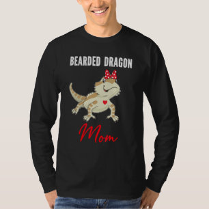 Camiseta Dono de Dragão Barbudo Pet Mãe Lagarto Réptil