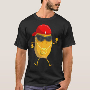 Camiseta Dono De Frango Engraçado Para Crianças Legal Gangs