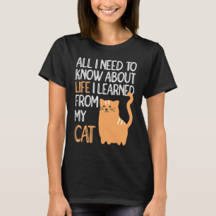 Camiseta Dono de gato engraçado para um gato maluco