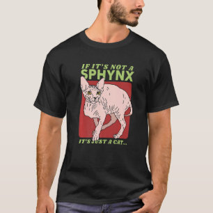 Camiseta Dono de Gato Sphynx Gato Sem Pelo Gato Sphynx