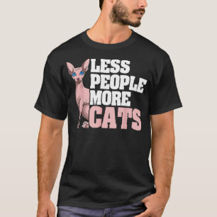 Camiseta Dono de Gato Sphynx Pet Sem Pelo