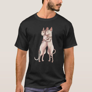 Camiseta Dono de Gato Sphynx Sem Pelo