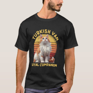 Camiseta Dono de Gato Turco Van COMPANHEIRO LEAL Vintage