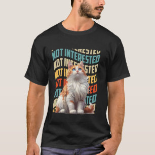 Camiseta Dono de gato Van Turco NÃO INTERESSADO Vans Turcos