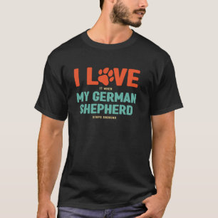 Camiseta Dono de Pastor Alemão 2