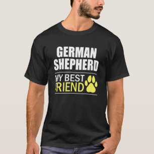 Camiseta Dono de Pastor Alemão Amante de Cães Pastor Alemão