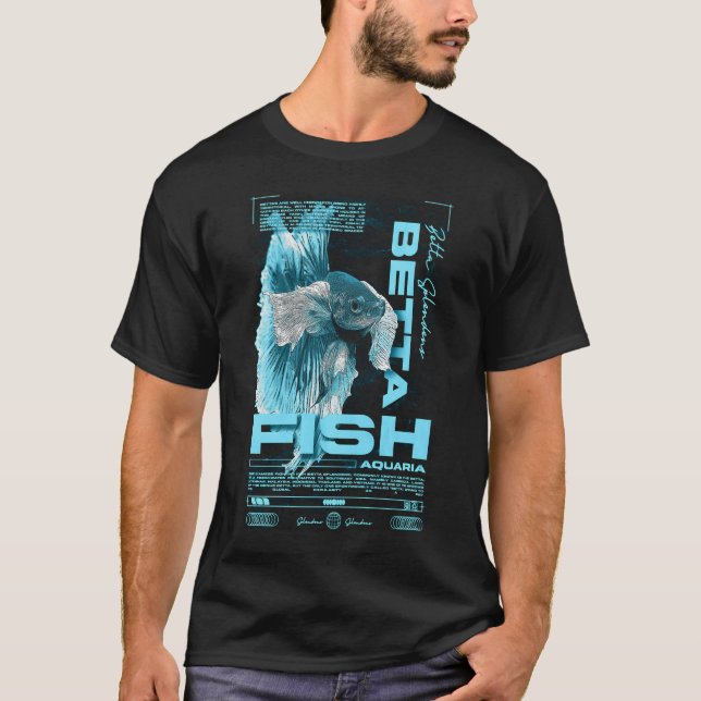 Camiseta Dono de Peixe Betta Moda Urbana Moderna (Frente)