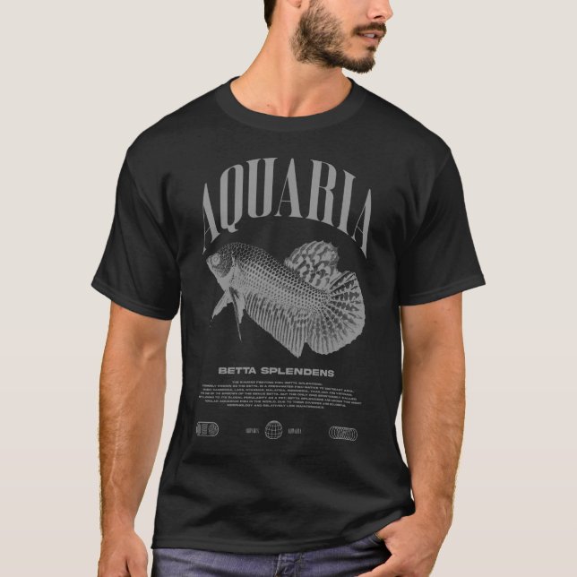 Camiseta Dono de Peixe Betta Moda Urbana Moderna (Frente)