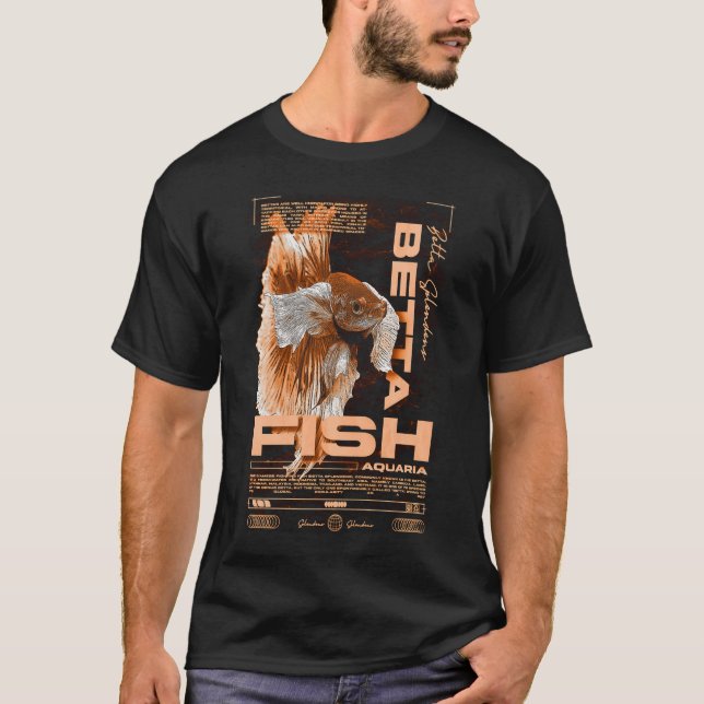 Camiseta Dono de Peixe Betta Moda Urbana Moderna (Frente)
