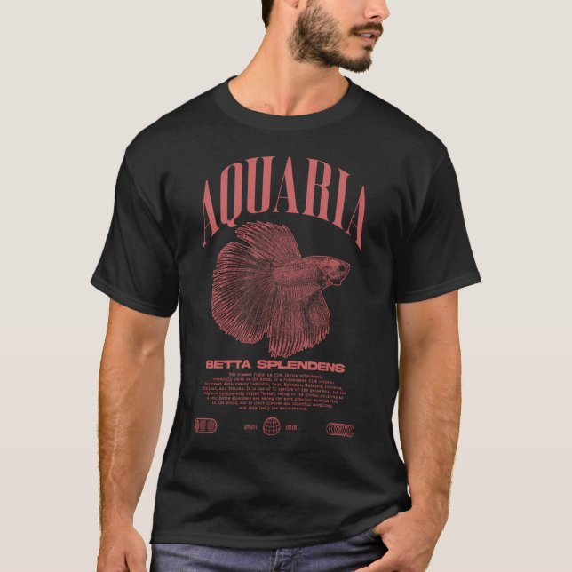 Camiseta Dono de Peixe Betta Moda Urbana Moderna (Frente)