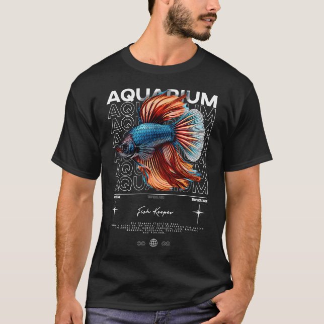 Camiseta Dono de Peixe Betta Moda Urbana Moderna (Frente)
