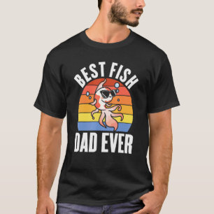 Camiseta Dono de Peixes Aquário de Peixes Dourados Melhor P