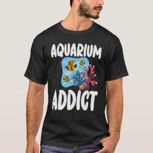 Camiseta Dono de Peixes Viciado em Aquário