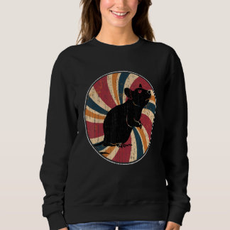 Camiseta Dono de Rato Retro Animal de Estimação Roedor Rato