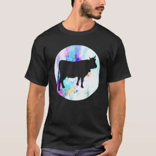 Camiseta Dono de Vaca Para Aguarela Resfriante de Vaca