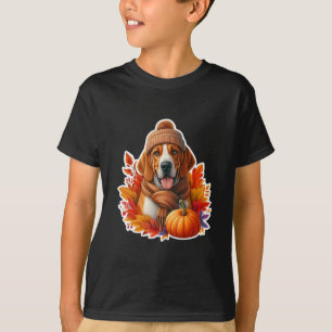 Camiseta Dono do Cão Bracco Italiano Outono Ação de Graças