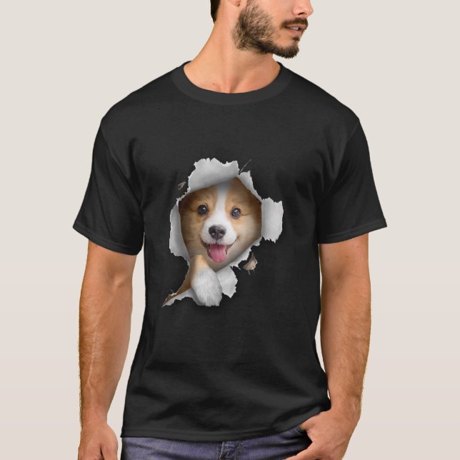 Camiseta Dono do Corgi Corgi Corgi Corgi (Frente)