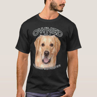 Camiseta Dono do Golden Retriever 2   De propriedade de