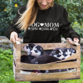 Camiseta Dono personalizado de cão, mãe de cão, presente de